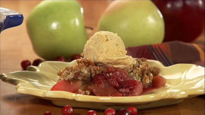 Judith and Gordana Apple Berry Crisp