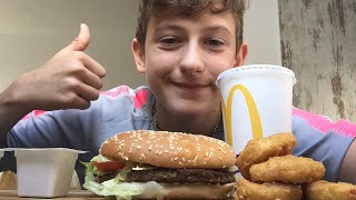 ASMR Eating MCDonald's*Eating Sounds*|Big Tasty,Fries& nuggets| lovely ASMR s