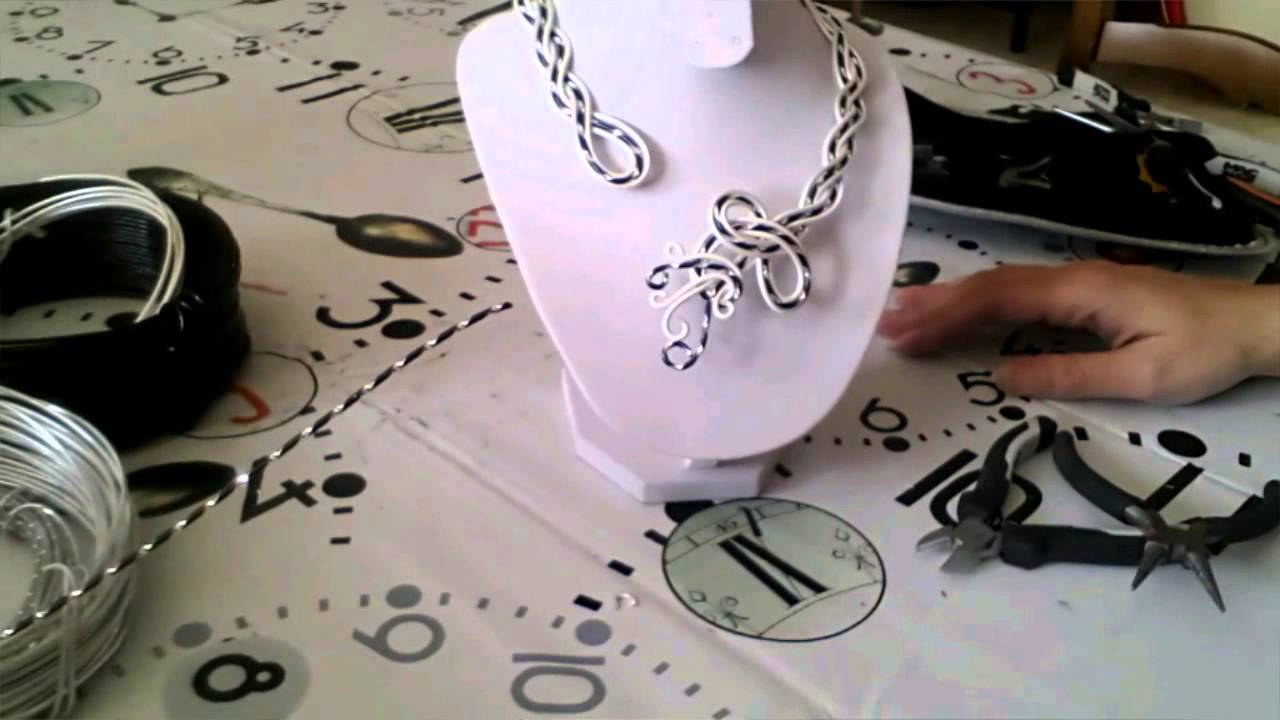 Tutoriels parure de bijoux pour une cérémonie en fil d'aluminium partie 1 camera iphone 8 plus apk