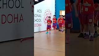 BATANG PBA Middle East U12 INTRODUCTION OF PLAYERS BEFORE TIP-OFF.