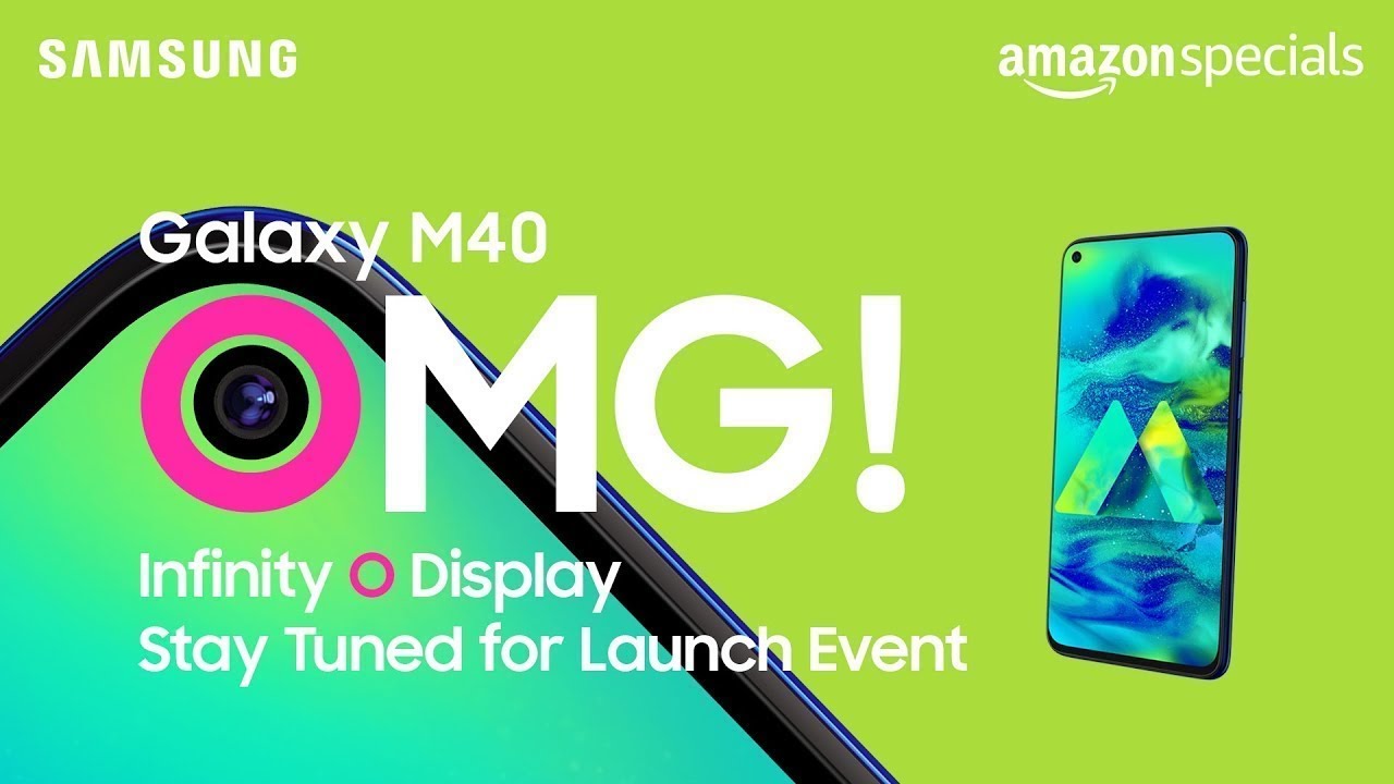 Samsung Galaxy M40: Launch Event Live
