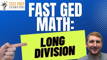 How to Beat GED Math Long Division [Fast Lesson]