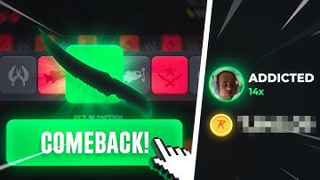 The CRAZIEST ALL-IN COMEBACK EVER!! (CSGOROLL) | ADDICTED
