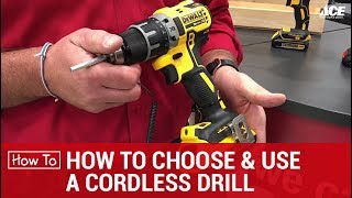 How To Choose A Cordless Drill or Impact Driver - Ace Hardware