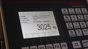 New Terminal 3025 from Soehnle Professional