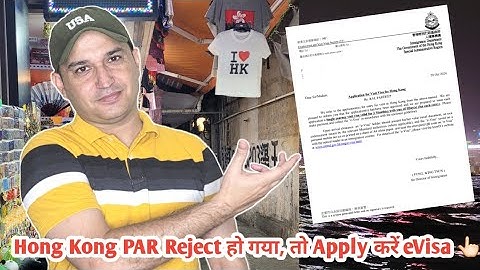 Hong Kong 🇭🇰 eVisa Application Process | Complete Step by Step Details