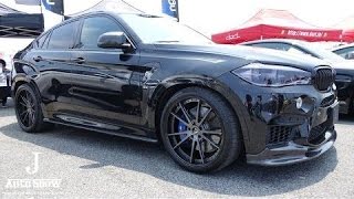 (4K)BMW X6 custom - af imp.スーパーカーニバル2016