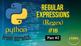 Python Course #18 Regular Expressions Part 2 - الدارجة المغربية