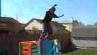Front Flip off Swing set