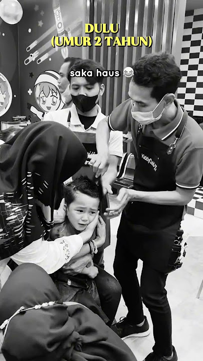 Saka in the past VS the current one when shaving hair 😍