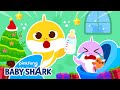 👶Peek-a-Boo! Baby Shark Babysits on Christmas | Pretend Play | Christmas | Baby Shark Official
