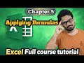 Chapter 5 - Applying Formulas | Excel Full Course Tutorial | తెలుగు లో