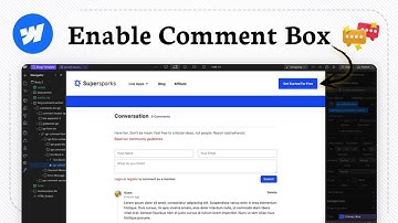 Hoe u opmerkingen toevoegt in Webflow (Feedbacksectie)