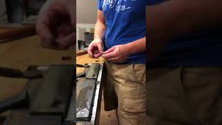 Maintaining A Sharp Cutting Edge On Profiled Moulding Plane Iron