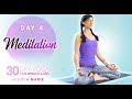 Yoga for Weight Loss Julia Marie ♥ Relaxing Yoga Stretch & Meditation, How to Avoid Burnout | Day 4