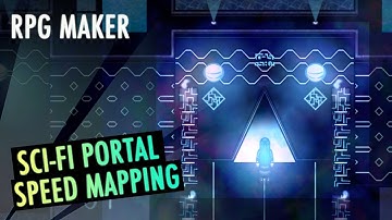 Sci-Fi Portal Speed Mapping in RPG Maker