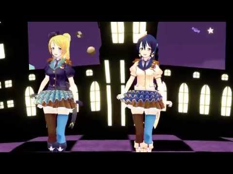 【MMDラブライブ！】フルパラえりうみでHappy Halloween【たむたむ式】