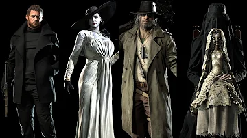 Resident Evil 8 (Village) - All Characters Models Unlocked Showcase
