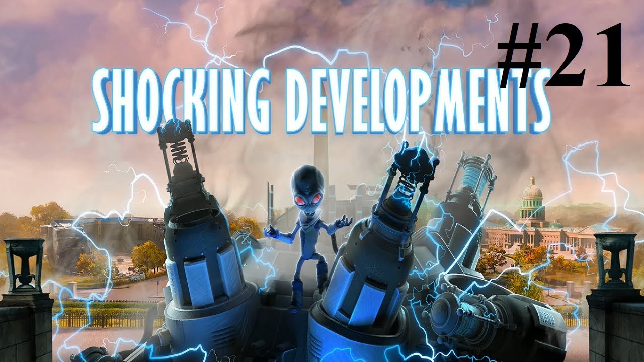 Убейте ученых разрядами катушек теслы destroy all humans