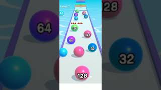 Ball Run 2048-Gameplay Walkthrough part 1 Tutorial Levels 1 (ios,android)
