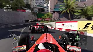 F1 2017 GAMEPLAY MÓNACO CON COCHES CLÁSICOS !! screenshot 5