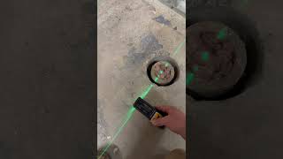 Your new favorite laser distance measuring tool with green line laser for alignment
