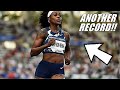 Elaine Thompson-Herah Breaks Shelly-Ann Fraser-Pryce's 100 Meter Meeting Record! || Paris 2021