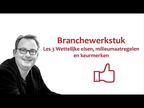 Branchewerkstuk les 3