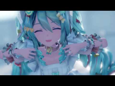 [MMD] 愛言葉Ⅲ / Love Words Ⅲ - SOUR miku Rinbow sugar 하츠네 미쿠