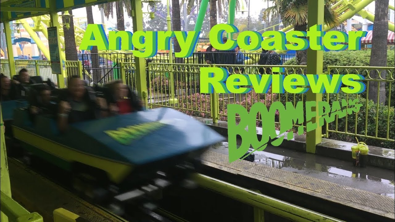 Angry Coaster Reviews | Boomerang - YouTube