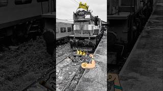 power🔋 of WDM-3  #wdm3 #ytshorts #shortsfeed #locomotive