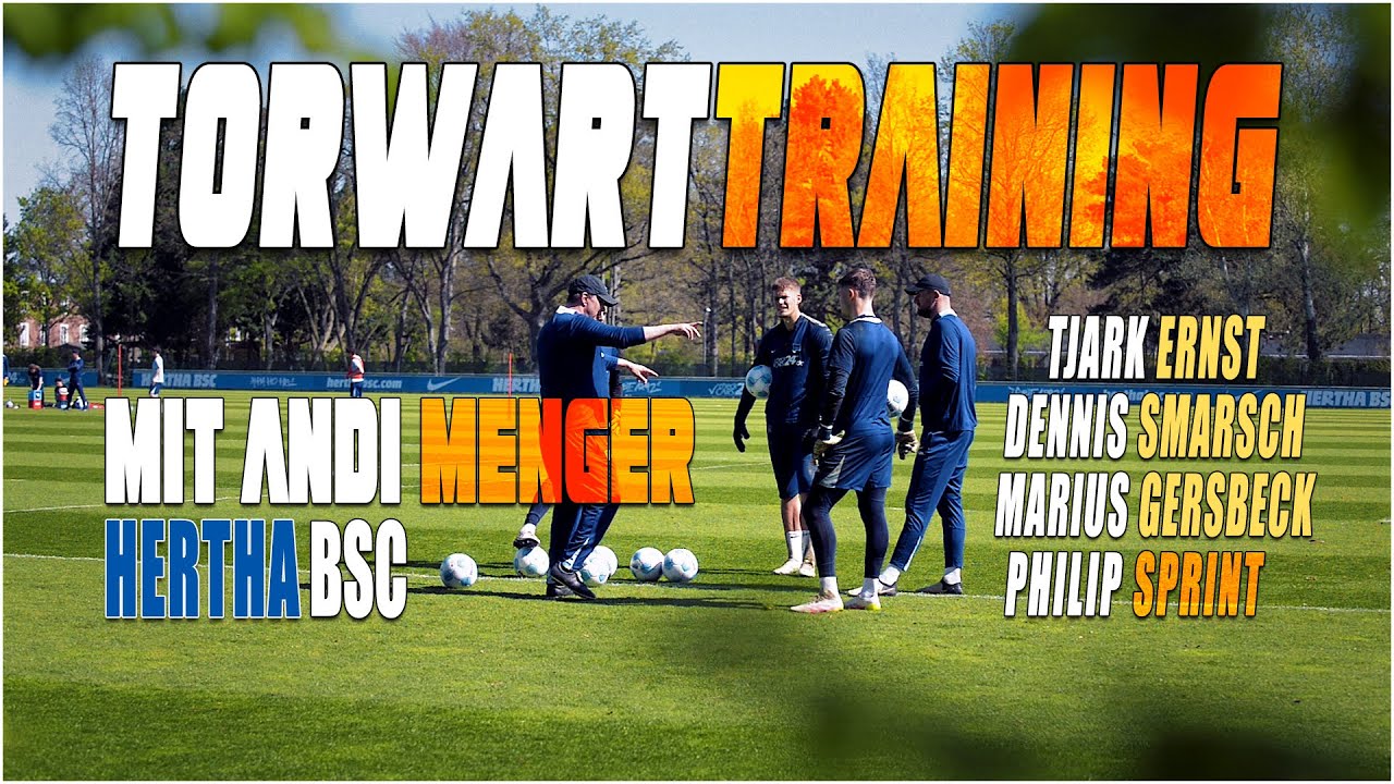 HERTHA BSC - TORWARTTRAINING & TRICKSEREI