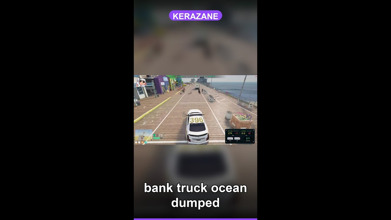 Kerazane — bank truck ocean dumped