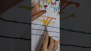 DIY Thread Art 🌈 | String Pull Art 😍 💕 #shorts #painting #acrylic #easyart #drawing #threadart