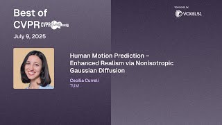 Human Motion Prediction – Enhanced Realism via Nonisotropic Gaussian Diffusion