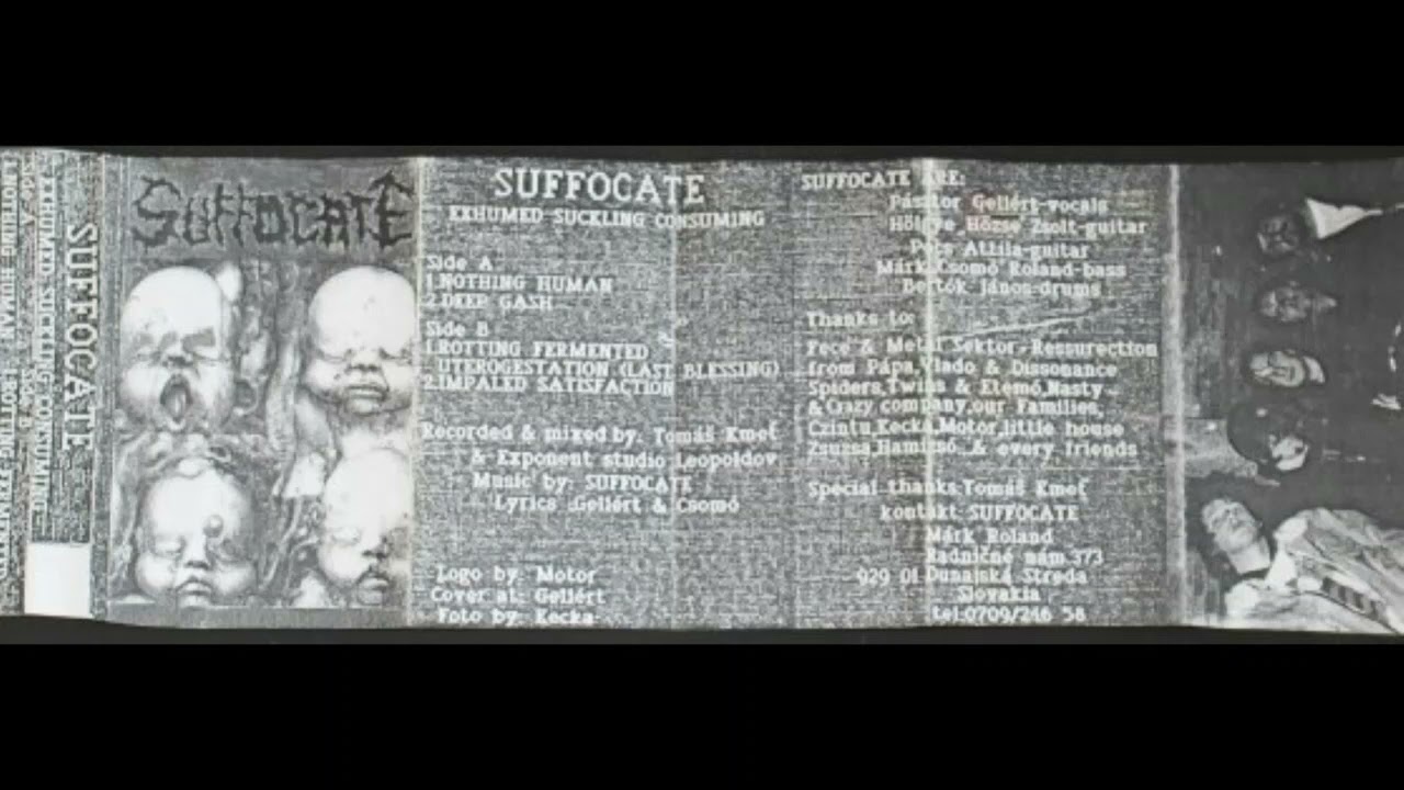 Suffocate - Exhumed Suckling Consuming [Full Demo - 1994]