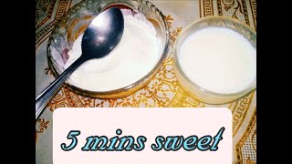 5 mins sweet | Sweets Recipe | Quick And Easy Sweets At Home | Homemade Peda