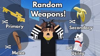 Roblox Rivals but my Loadout is RANDOM...