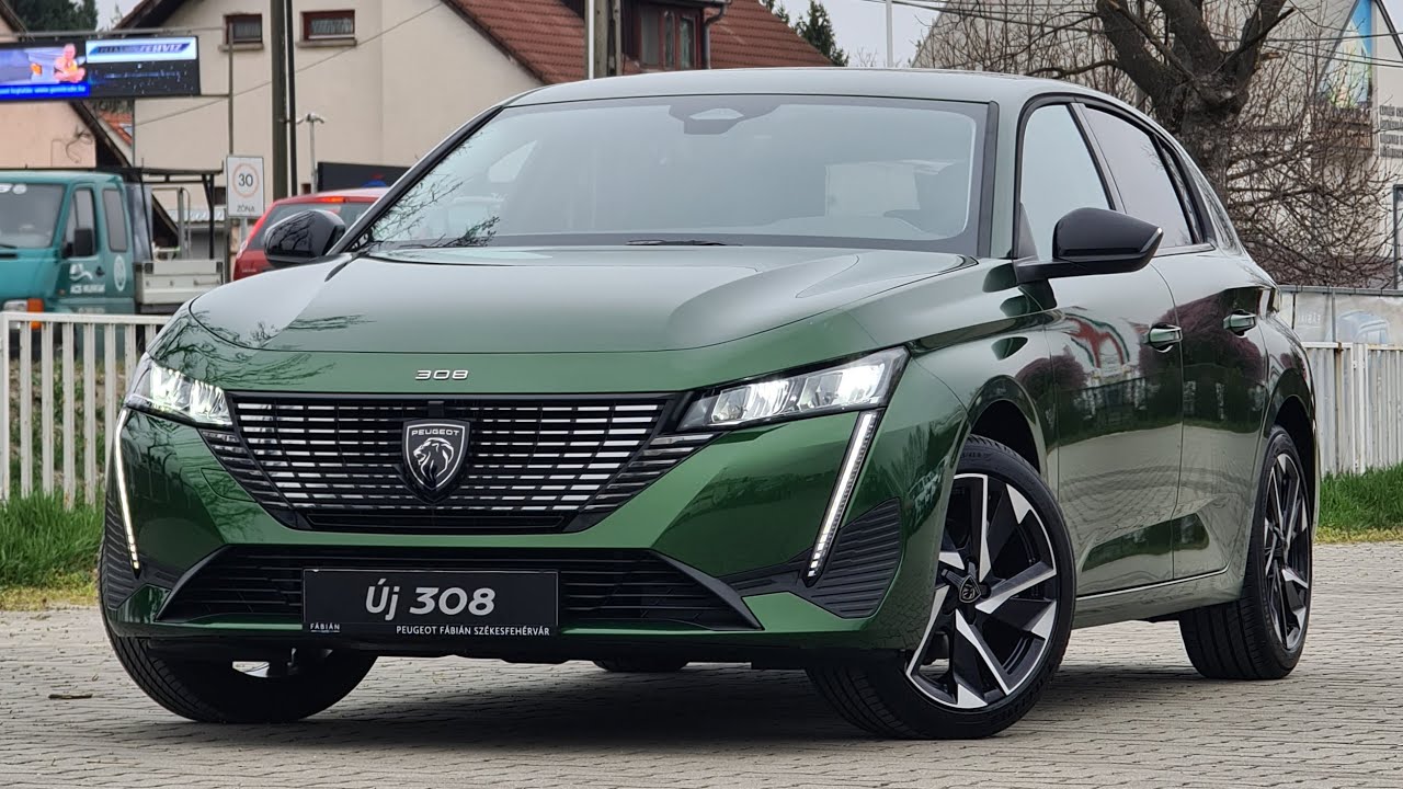 Peugeot 308 Allure Pack 1.2 PureTech 130 EAT8 Olivine Green YouTube