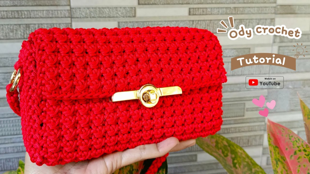 Tutorial Tas Rajut Handmade ️ Simple & Elegan - YouTube