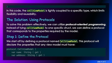 Generic Base Class Property in Swift: Transform Your Custom Cells with Protocols