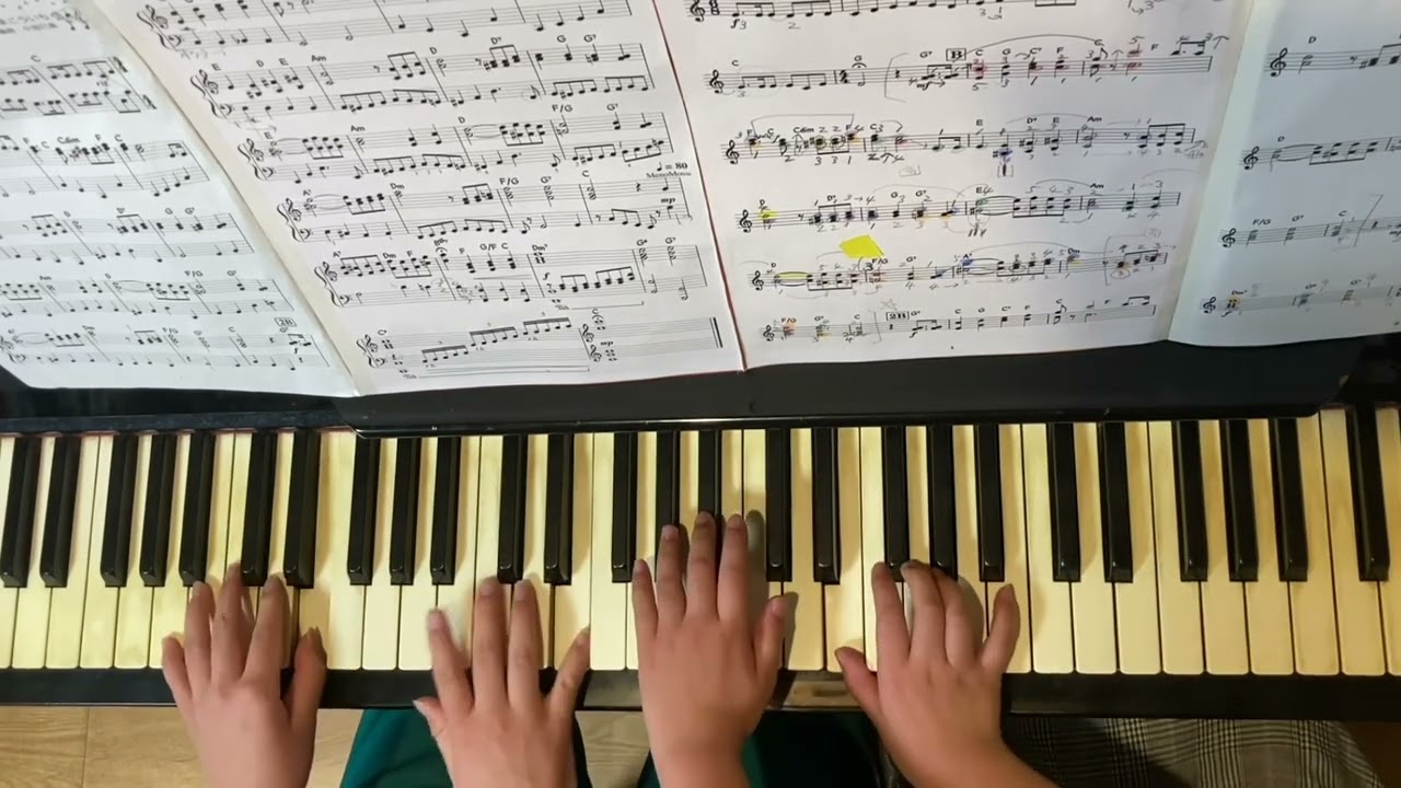 ドラゴンクエスト 連弾 楽譜 part3 ピアノ スコア れんだん ドラクエ3