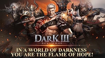 Dark 3 Hack And Slash - An Amazing MMORPG Diablo III Style For iOS & Android || Gameplay