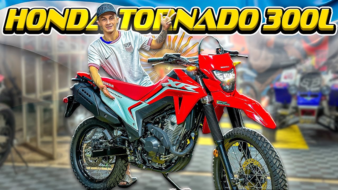 NUEVA HONDA TORNADO 300L ARGENTINA REVIEW