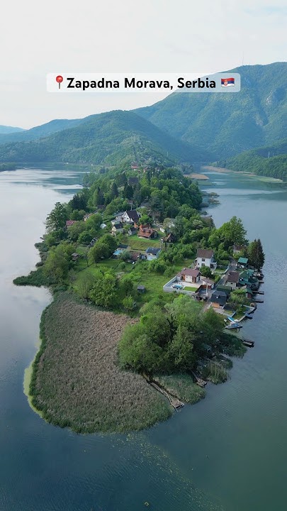 Река Западная Морава и озеро Меджувршье - красивые места Сербии #Сербия ...