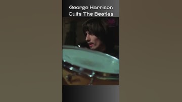 Thumbnail of The Moment George Harrison Quit The Beatles! #60smusic #lovesong #pop #lyrics #shorts #thebeatles