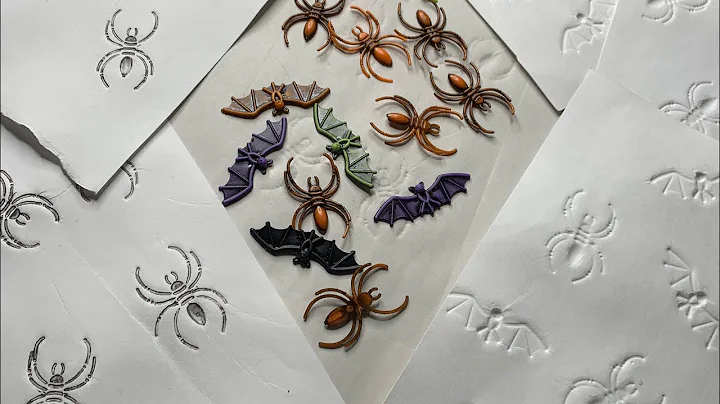 Spider Ring Embossing and Intaglio Prints- Easy Process