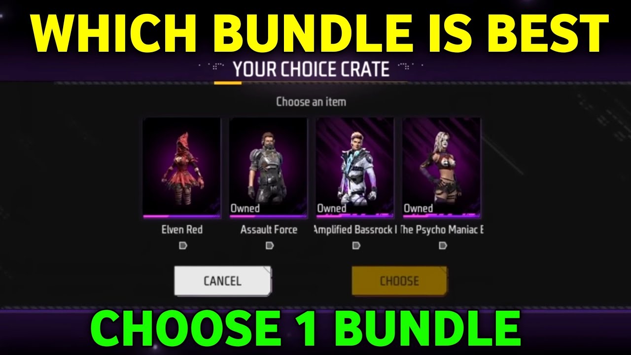 Which Bundle Is Best In Style Capsule Event | Style Capsule Event Free Fire | Free Fire New Event |