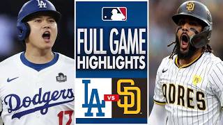 Los Angeles Dodgers Vs San Diego Padres Full Game Highlights March 20,2026 MLB Spring Training 2026