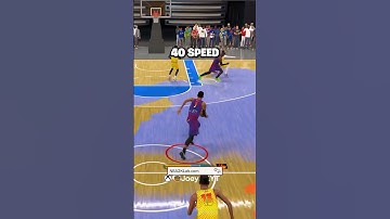 NBA 2K24 Center Build with 40 Speed with Ball: Best Build Ratings #2k #2k24 #nba2k24